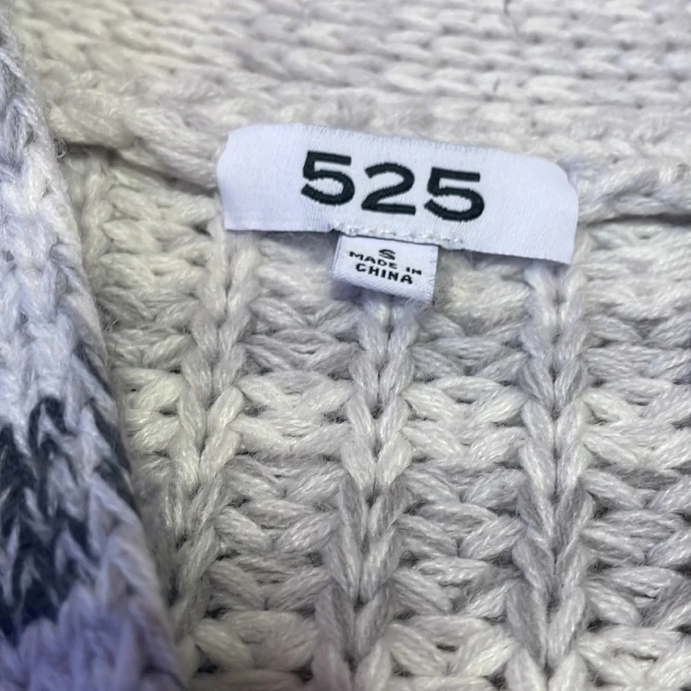 525 Marl Yarn Cardigan Pullover - Picture 2 of 2